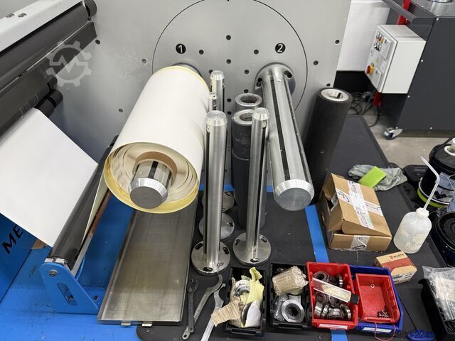 Label finishing and die-cutting machine LEMORAU MEBR+ 400