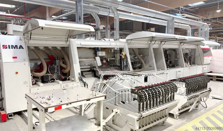 Complete (4-sides) Edge banding LINE IMA + MEINERT 2 Combima II + P 415