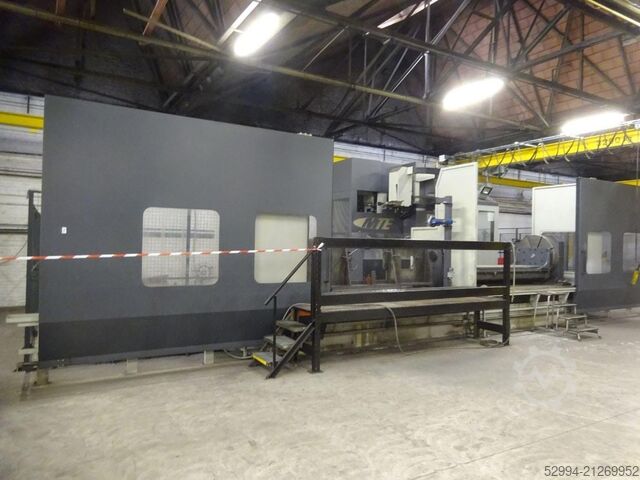 Bettfräsmaschine mit Fahrständer & CNC MTE FBF-S 6000 X: 6000 - Y: 1200 - Z: 1500 mm
