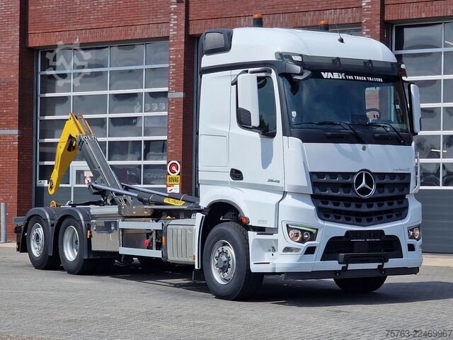 Hook arm system Mercedes-Benz Arocs 2645 - retarder - hydro drive - palfinger...
