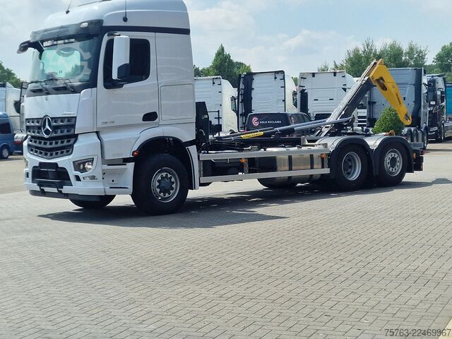 Hook arm system Mercedes-Benz Arocs 2645 - retarder - hydro drive - palfinger...