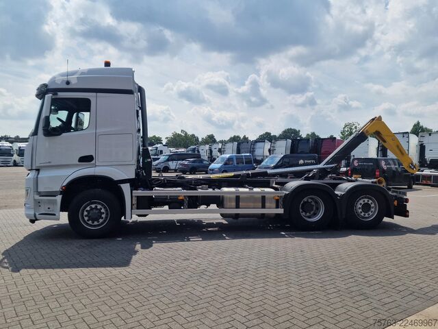 Hook arm system Mercedes-Benz Arocs 2645 - retarder - hydro drive - palfinger...