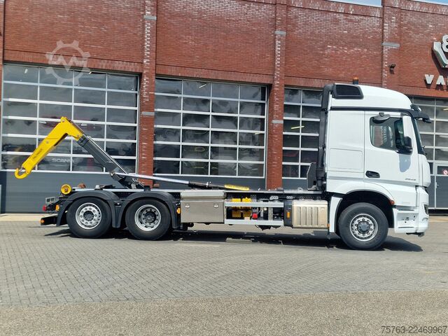 Hook arm system Mercedes-Benz Arocs 2645 - retarder - hydro drive - palfinger...