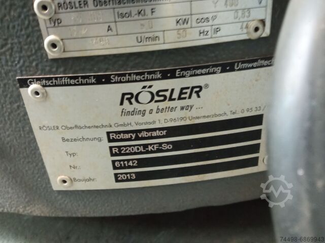 Vibrofinishing machine R 220 DL Rösler R 220 DL