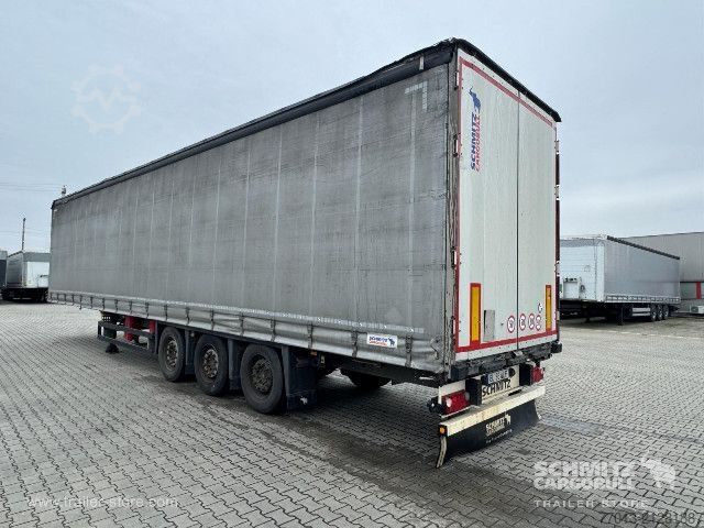 Auflieger mit Pritsche & Plane Schmitz Cargobull Curtainsider Standard