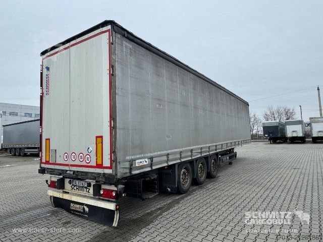 Auflieger mit Pritsche & Plane Schmitz Cargobull Curtainsider Standard