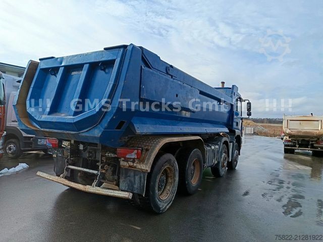 Kipper LKW MAN MAN TGA 35.430 / 8X4 / Meiller Mulde / BORDMATIK