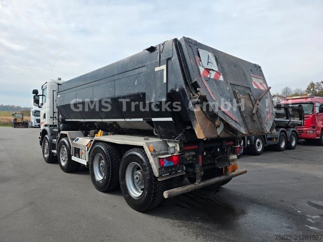 Kipper LKW SCANIA G450 / ISO Thermo Mulde / 8X4 / Opti Cruise