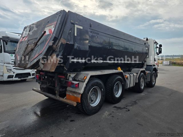 Kipper LKW SCANIA G450 / ISO Thermo Mulde / 8X4 / Opti Cruise