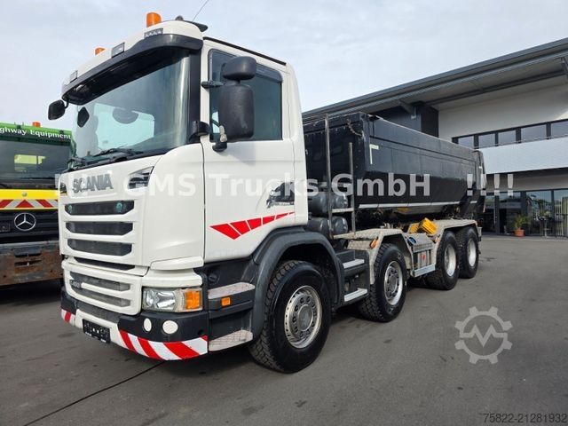 Kipper LKW SCANIA G450 / ISO Thermo Mulde / 8X4 / Opti Cruise