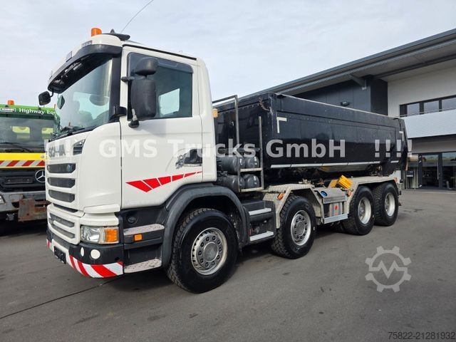 Kipper LKW SCANIA G450 / ISO Thermo Mulde / 8X4 / Opti Cruise