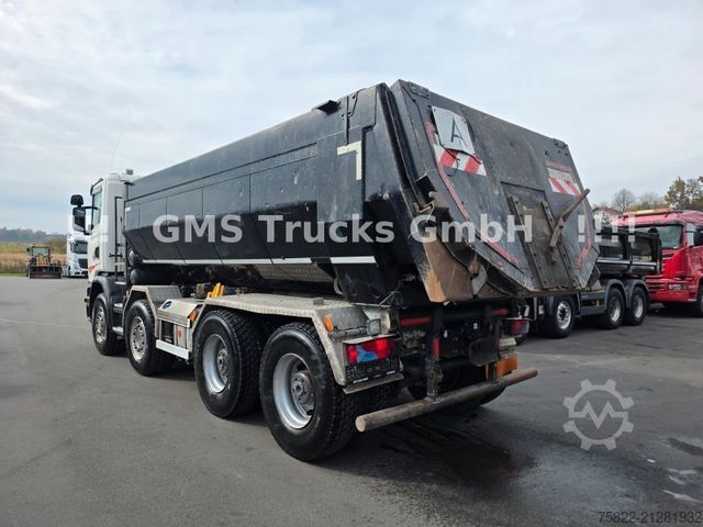 Kipper LKW SCANIA G450 / ISO Thermo Mulde / 8X4 / Opti Cruise