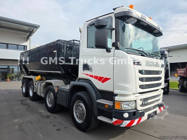 Kipper LKW SCANIA G450 / ISO Thermo Mulde / 8X4 / Opti Cruise
