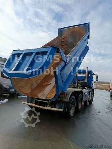 Kipper LKW MAN MAN TGA 35.430 / 8X4 / Meiller Mulde / BORDMATIK
