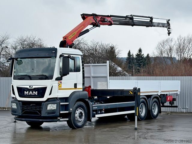 Autokran MAN TGS 26.360*PRITSCHE 7,60m *6x4 * KRAN/ FUNK