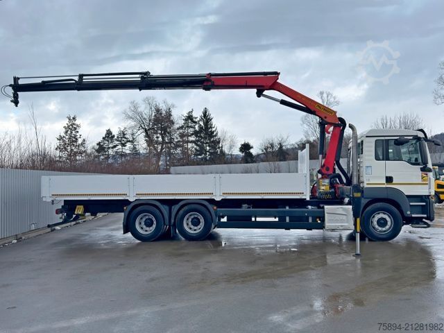 Autokran MAN TGS 26.360*PRITSCHE 7,60m *6x4 * KRAN/ FUNK