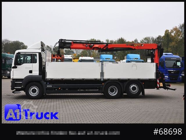 Truck mounted crane MAN TGS 26.440,  Kran PK23.001L, 16m, Lenkachse