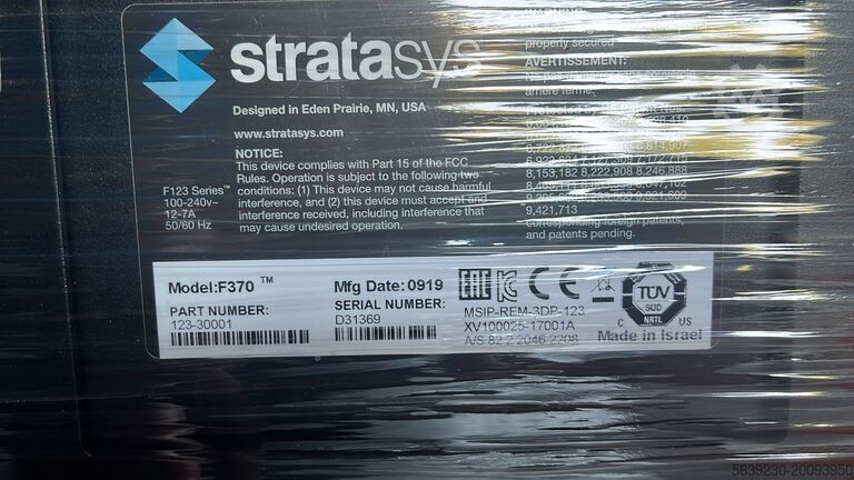 3D Drucker Stratasys F370