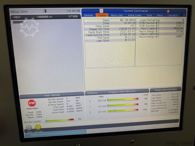 Vertical machining center HAAS VF-2SS