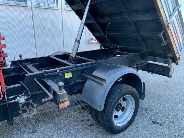 Transporter mit Kipper Ford Transit 350 7 posti  + GRU + RIBALTABILE