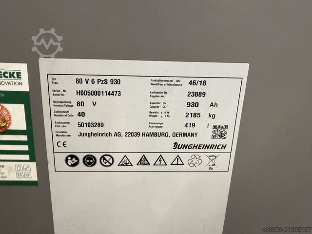 Elektro 4 Rad-Stapler Jungheinrich EFG S50s