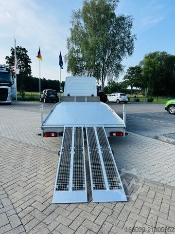 Pritschenwagen IVECO Maschinentransporter Arbeitsbühnentransporter
