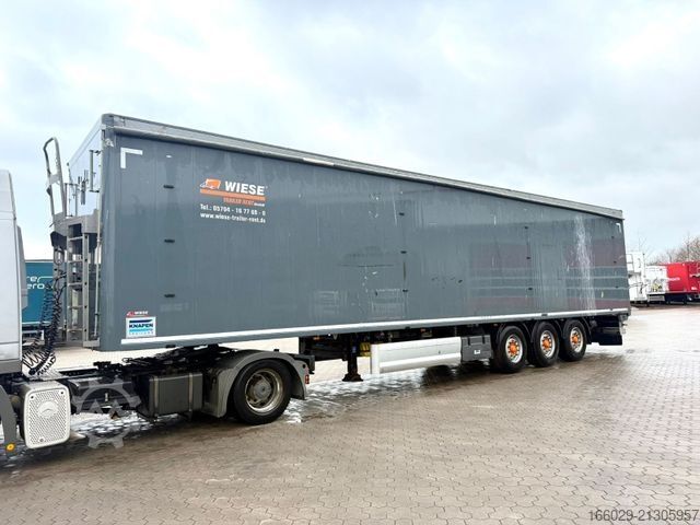 Auflieger mit Walkingfloor KNAPEN K100 Schubboden 92m³ 10mm Boden