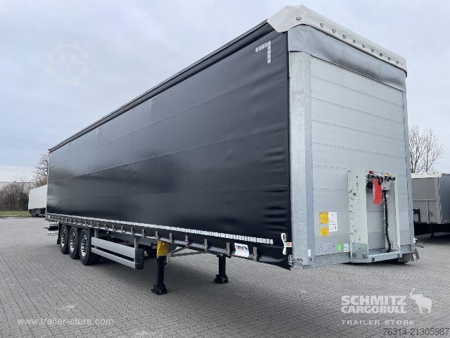 Open semitrailer with tarp Schmitz Cargobull Curtainsider Standard Getränke