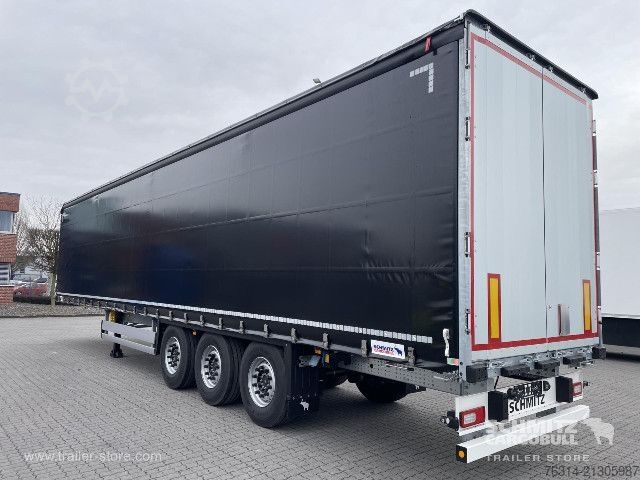 Open semitrailer with tarp Schmitz Cargobull Curtainsider Standard Getränke