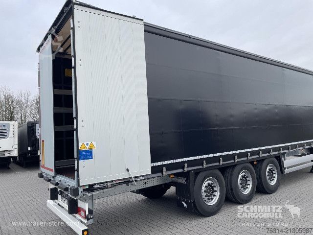 Open semitrailer with tarp Schmitz Cargobull Curtainsider Standard Getränke