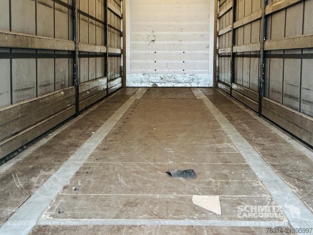 Open semitrailer with tarp Schmitz Cargobull Curtainsider Coil Getränke