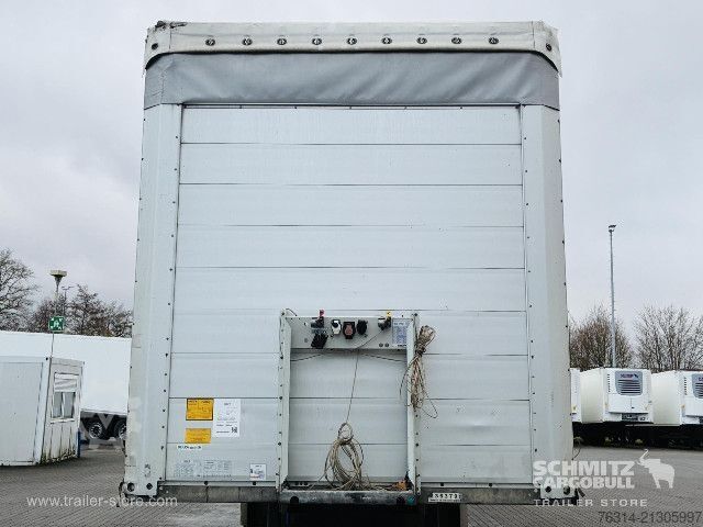Open semitrailer with tarp Schmitz Cargobull Curtainsider Coil Getränke