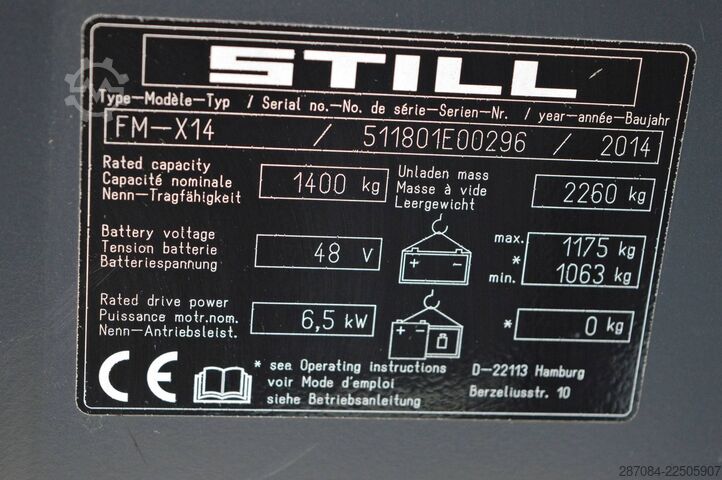 STILL FM-X 14 STILL FM-X 14