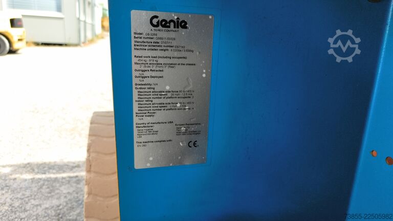 Scissor Lift Genie GS-3268 DC