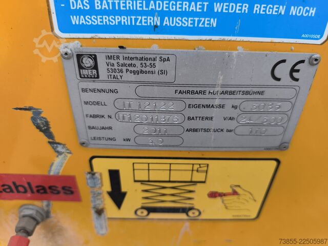 Scissor Lift Iteco It 12122