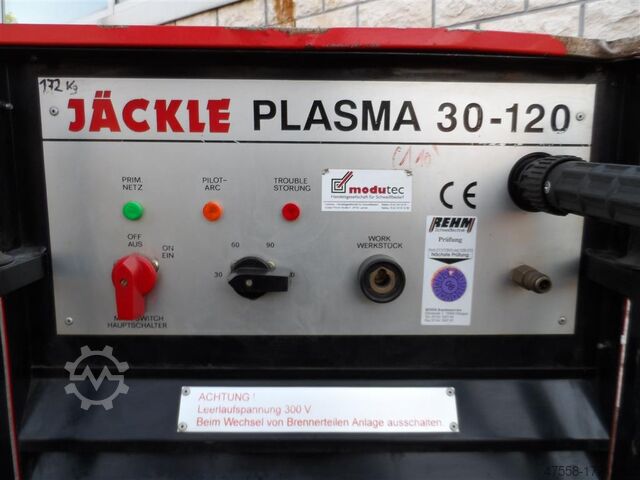 Plasma Cutting Device Jäckle Plasma 30-120