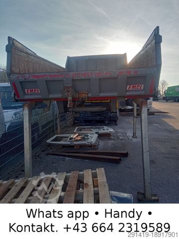 Special purpose truck Empl Rückmulde mit Sattelplatte Baujahr : 2017