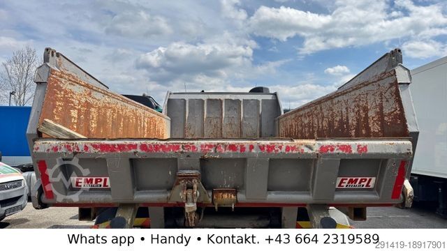 Special purpose truck Empl Rückmulde mit Sattelplatte Baujahr : 2017