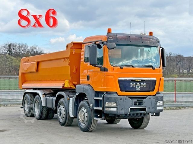 Tipper truck MAN TGS 35.360 KIPPER * 8x6 * TOPZUSTAND