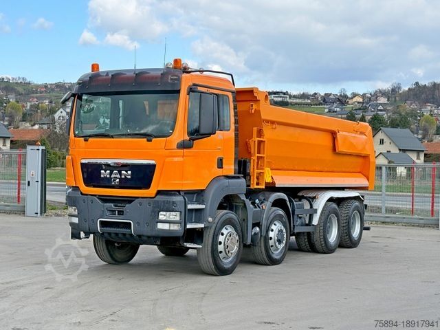 Tipper truck MAN TGS 35.360 KIPPER * 8x6 * TOPZUSTAND