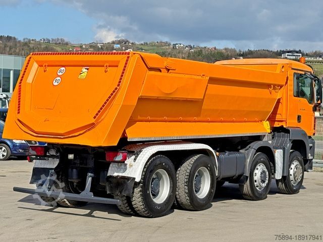 Tipper truck MAN TGS 35.360 KIPPER * 8x6 * TOPZUSTAND