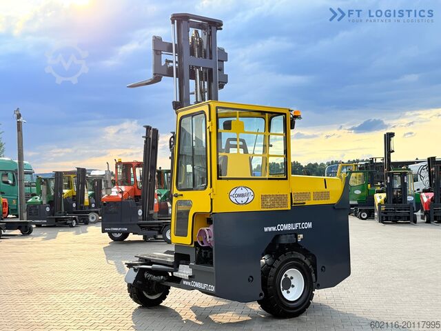 4-way forklift truck Combilift C3000XL / GAS / DUPLEX 3200 / FREE LIFT
