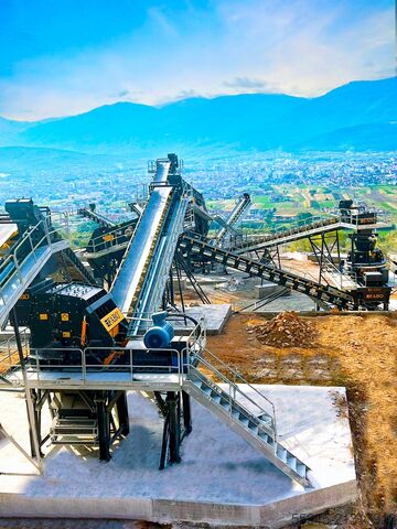 Crushing unit FABO Secondary Impact Crusher 250-350 TPH Secondary Impact Crusher