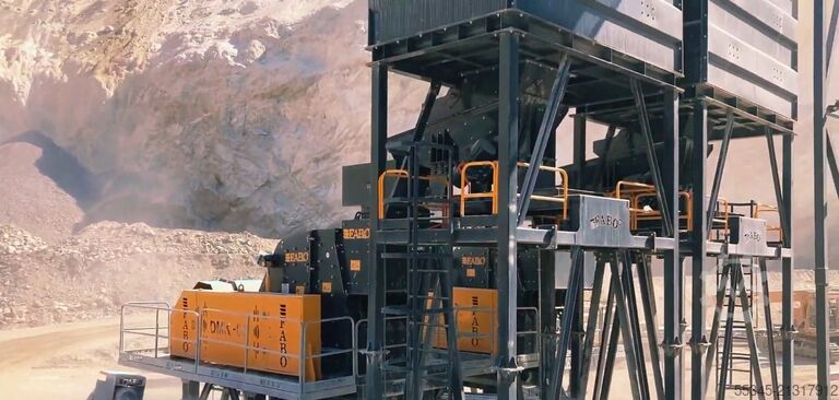 Crushing unit FABO Secondary Impact Crusher 250-350 TPH Secondary Impact Crusher