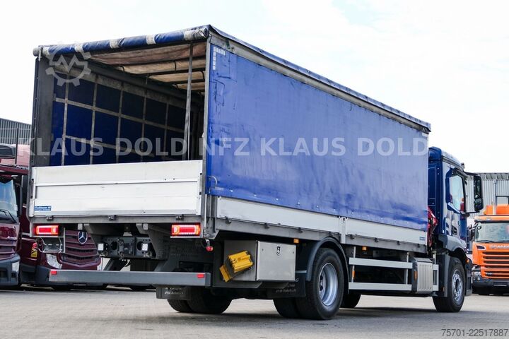 Truck mounted crane MERCEDES-BENZ Actros 1836 Stahl Transport Kran Fassi F125 Funk