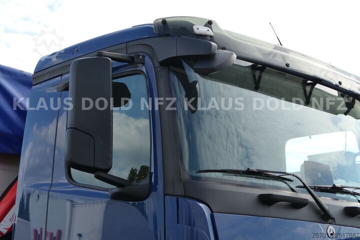 Truck mounted crane MERCEDES-BENZ Actros 1836 Stahl Transport Kran Fassi F125 Funk