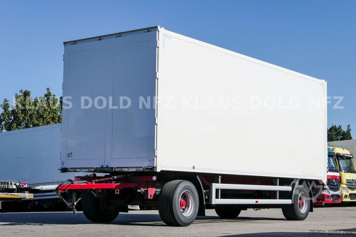 Box trailer SPIER AGL 290 Koffer 47m³ Durchladeeinrichtung LBW