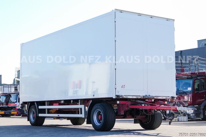 Box trailer SPIER AGL 290 Koffer 47m³ Durchladeeinrichtung LBW