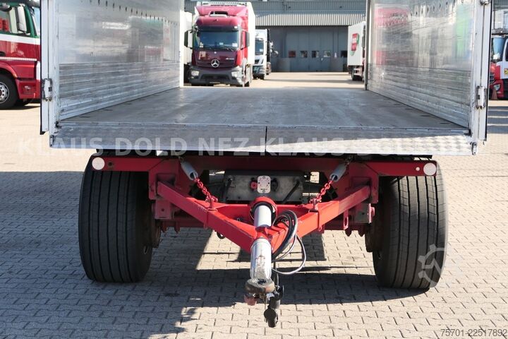 Box trailer SPIER AGL 290 Koffer 47m³ Durchladeeinrichtung LBW