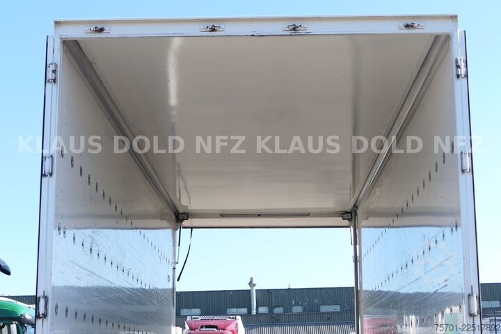 Box trailer SPIER AGL 290 Koffer 47m³ Durchladeeinrichtung LBW